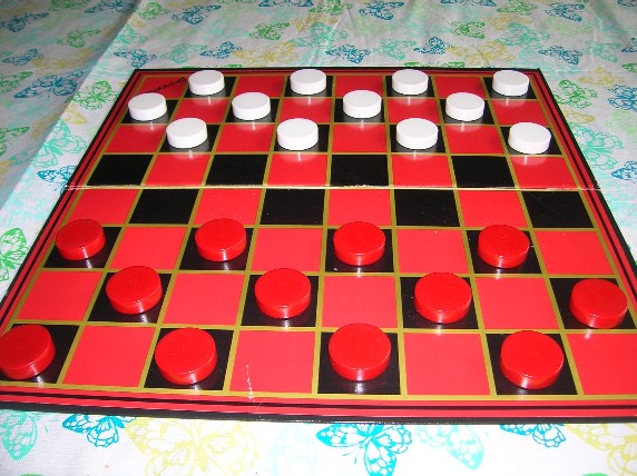 two player checkers